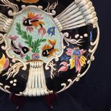 Vintage fruit cup with fish decoration cerdazur monaco