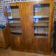 Art Deco mahogany library from the 1930s.