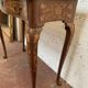 Table a jeu de style Louis XV en marqueterie Hollandaise XIX siècle Console