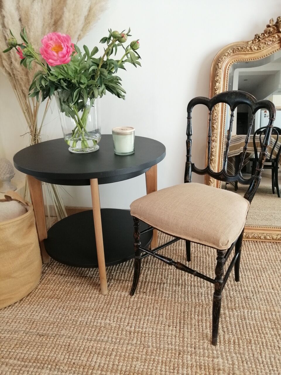 Chair Napoleon III period 19th.