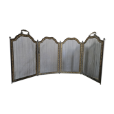 Chimney fire screen