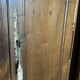 Very beautiful and old carved wooden wardrobe from the 19th century, small size, height 211 cm.