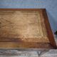 Louis XVI flat desk in mahogany