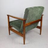 Green Olive GFM-142 Armchair attributed to Edmund Homa, 1970s