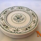 Five Royal Doulton Provençal dessert plates