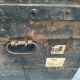 Coffre de voyage ancien début 20 ème siècle