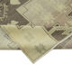 1960s handmade antique oriental beige rug 147 cm x 275 cm