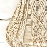Suspension, baladeuse en coton tressé