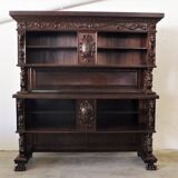 Notary shelf furniture, 1920s, set of 2