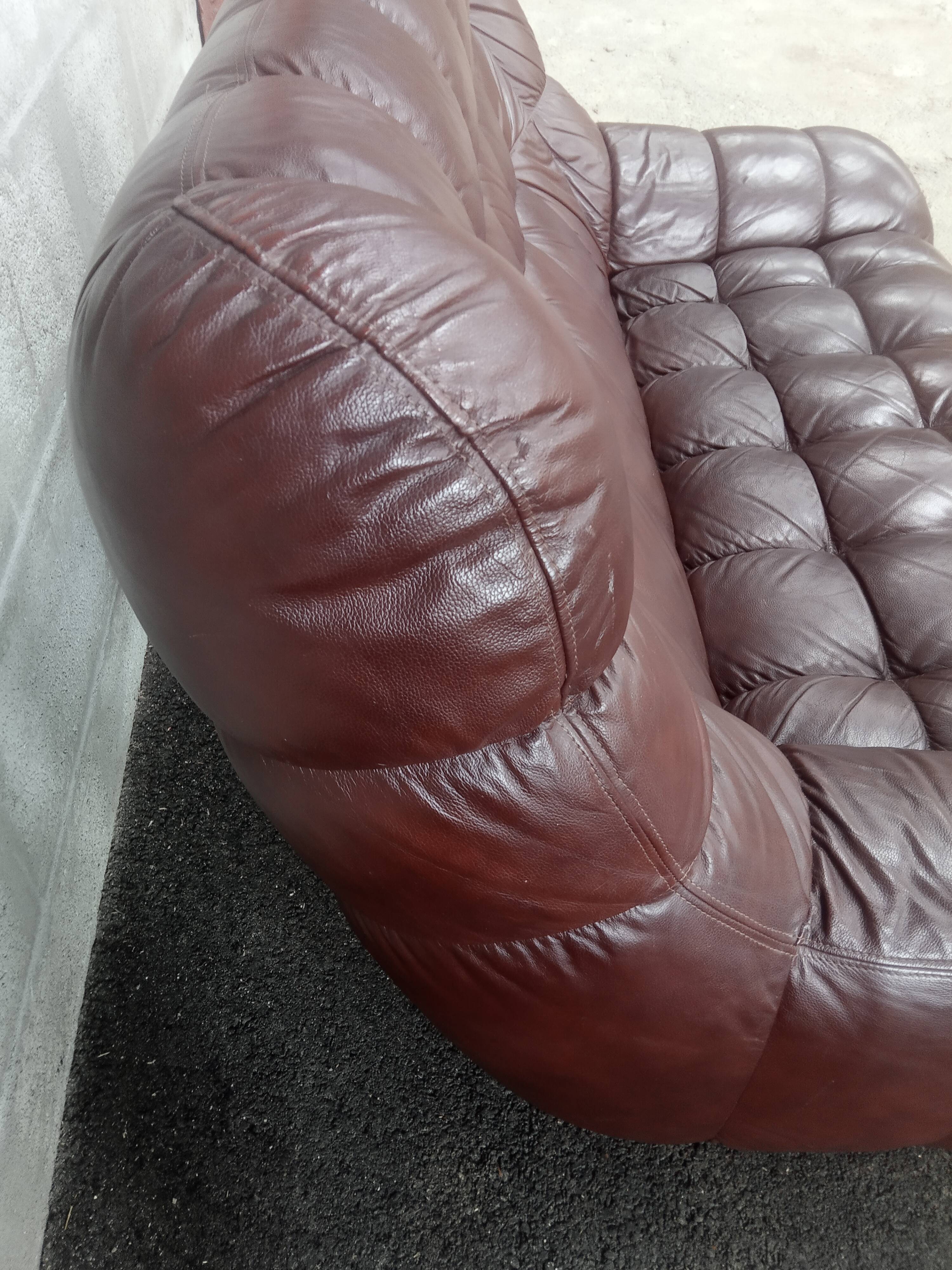 Vintage cubist lounge sofa