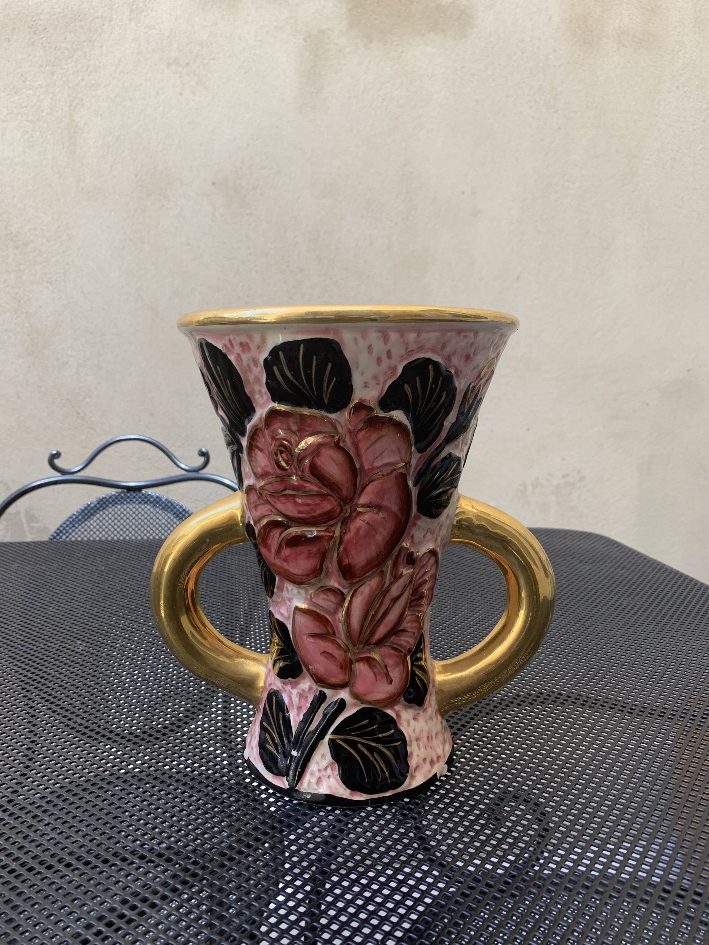 Vallauris ear vase from the 50s