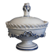 Antique porcelain sweet box from the late 19th century.