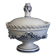 Antique porcelain sweet box from the late 19th century.