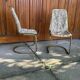 Italian dining chairs by Gastone Rinaldi, 1970s, set of 2