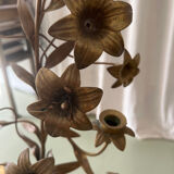 Chandelier en laiton vintage