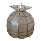 Lustre en nacre et laiton