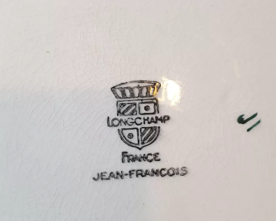 Longchamp earthenware serving dish