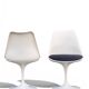 Knoll Tulip Dining Set - Marble Table & 4 Eero Saarinen Chairs