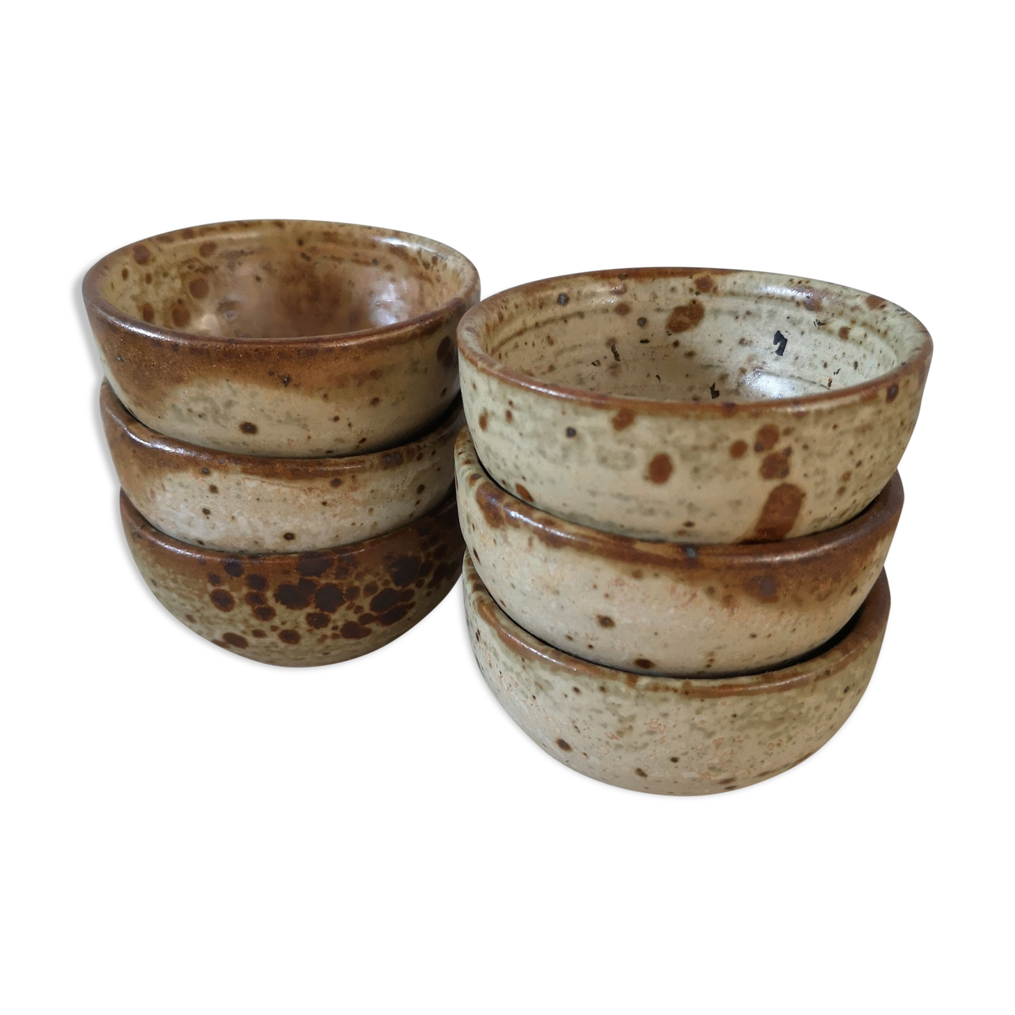 Lot of 6 sandstone bolets