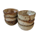 Lot of 6 sandstone bolets