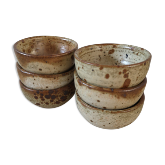 Lot of 6 sandstone bolets