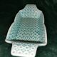 Empty pocket, blue Digoin soap holder