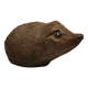 Small ceramic hedgehog by Poul Mathiesen (PM) 1970s Denmark.