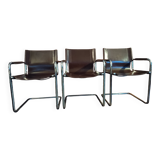 Mart Stam designer armchairs, Mattéo Grassi MG15 edition