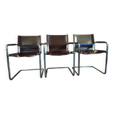 Mart Stam designer armchairs, Mattéo Grassi MG15 edition