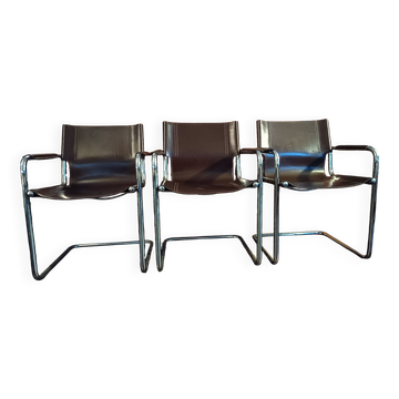 Designer armchairs Mart Stam edition Mattéo Grassi MG15