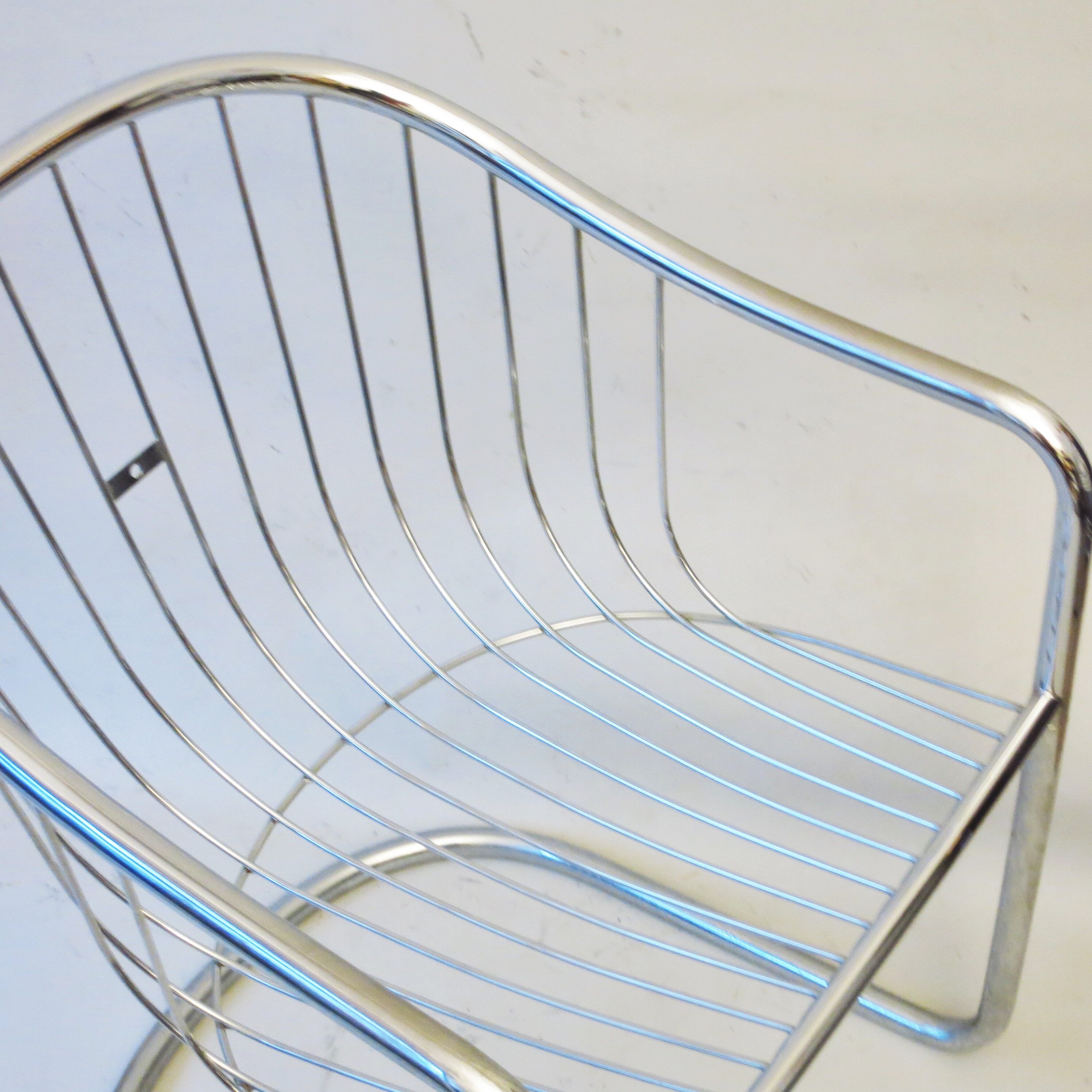 1970 chrome chair