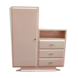 Vintage asymmetric wardrobe