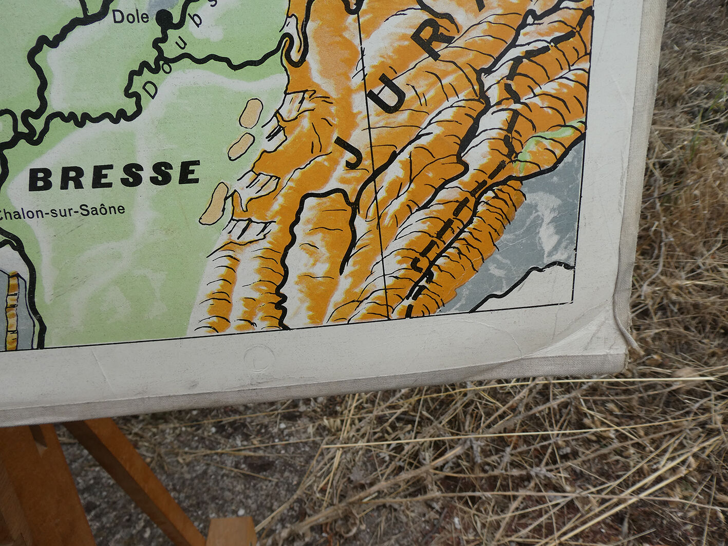 Former colin varon bassin Paris school map no.102