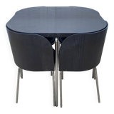 Fusion model table and 4 chairs set by Sandra Kragnert for IKEA