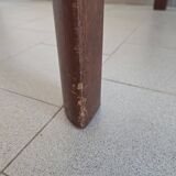 1960s Scandinavian coffee table in teak and schist