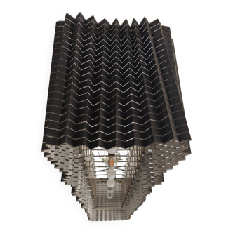 Large Italian design extendable accordion suspension