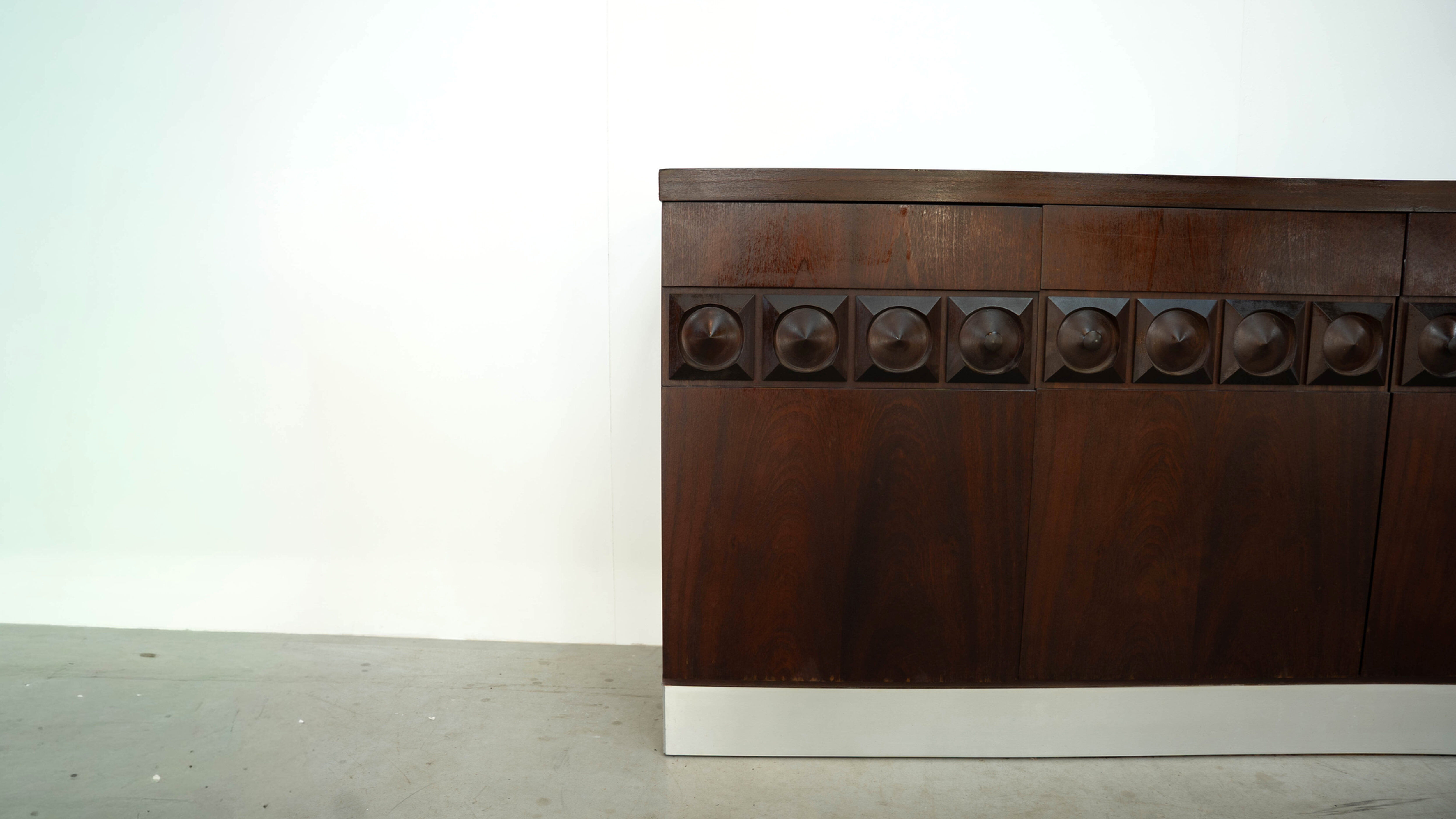Belgian brutalist sideboard