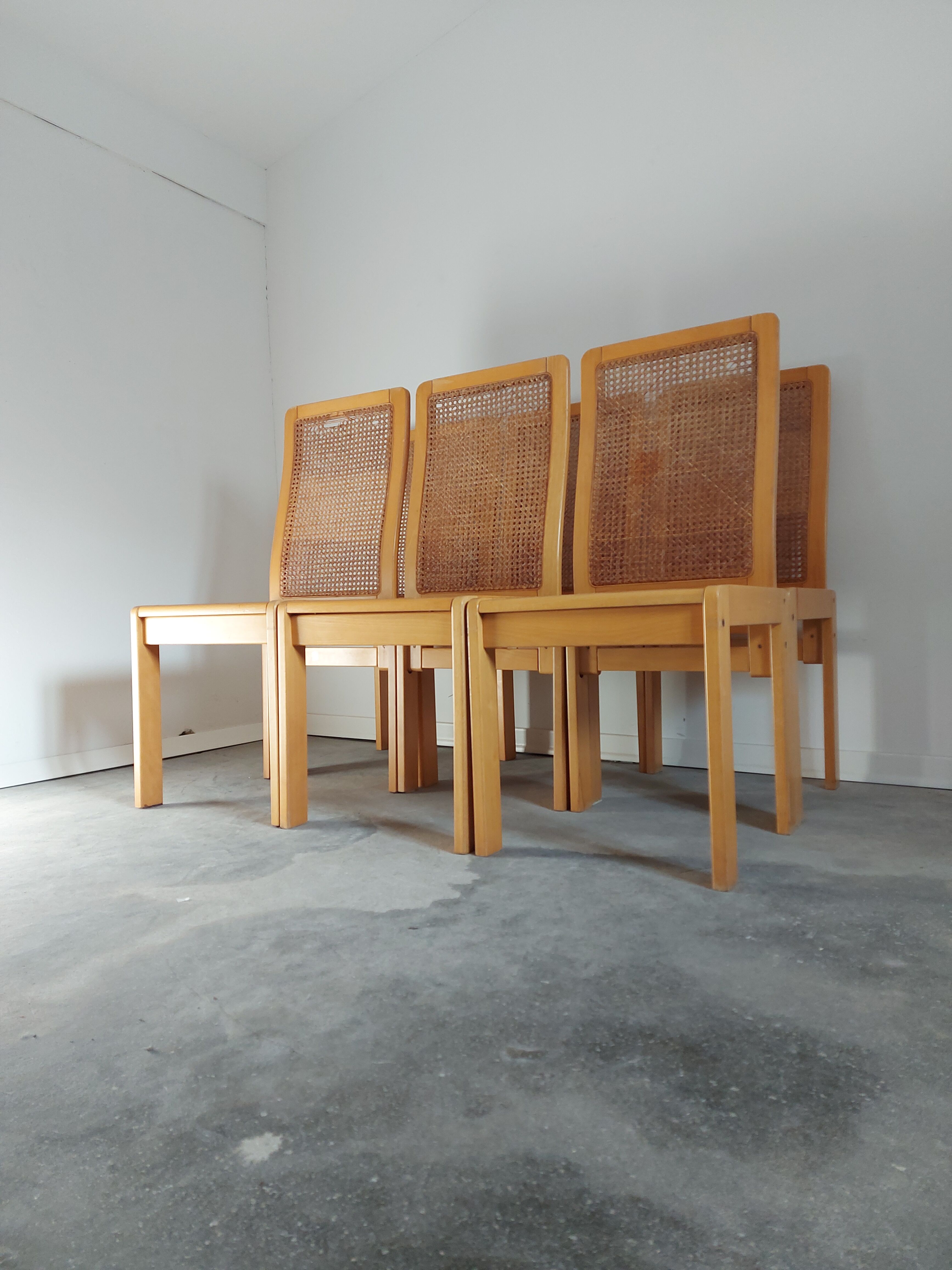 Chaises de salle à manger, ensemble de 6