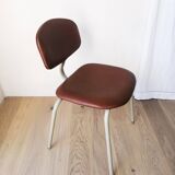 Set of 8 armchairs and chairs 420-44 Strafor-Steelcase