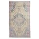 Vintage Turkish Oushak Handmade Wool Rug 123x219