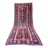 Tapis Kilim turc vintage tissé main