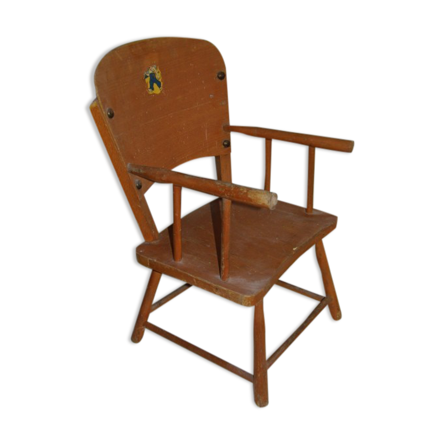 Wooden children's chair