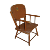 Chaise enfant en bois