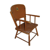 Wooden children's chair