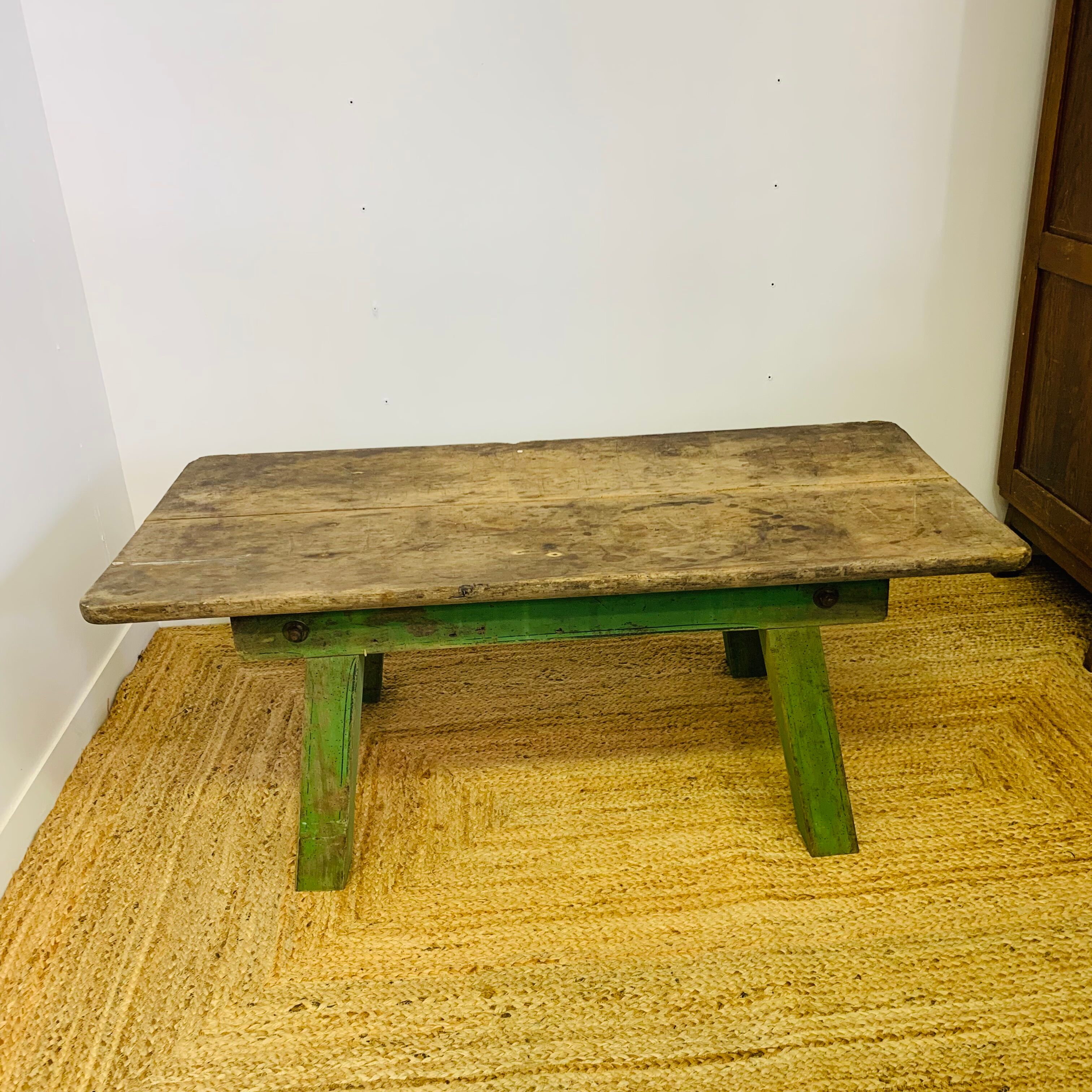 Industrial coffee table