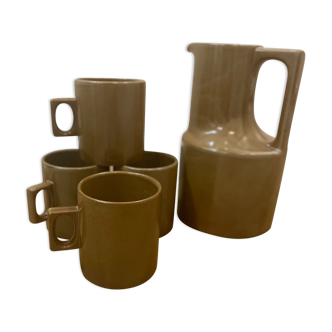 Brenne Sandstone Service pitcher et Mug