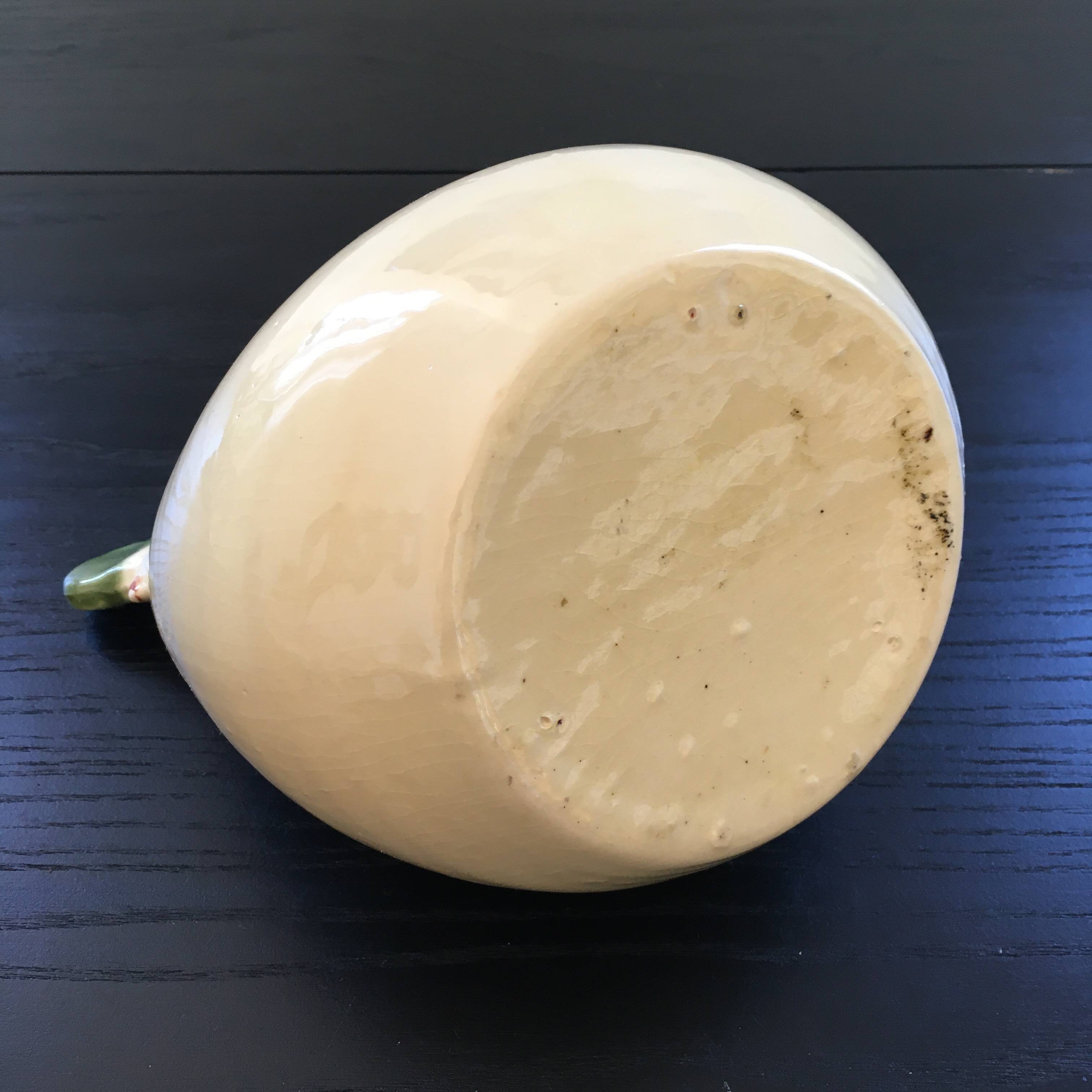 Floral chicken-shaped planter