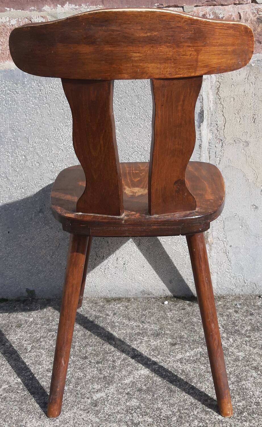 Brutalist bistro chair (1960s)