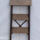 Former stool wood and metal vintage