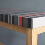 Unique piece handcrafted console